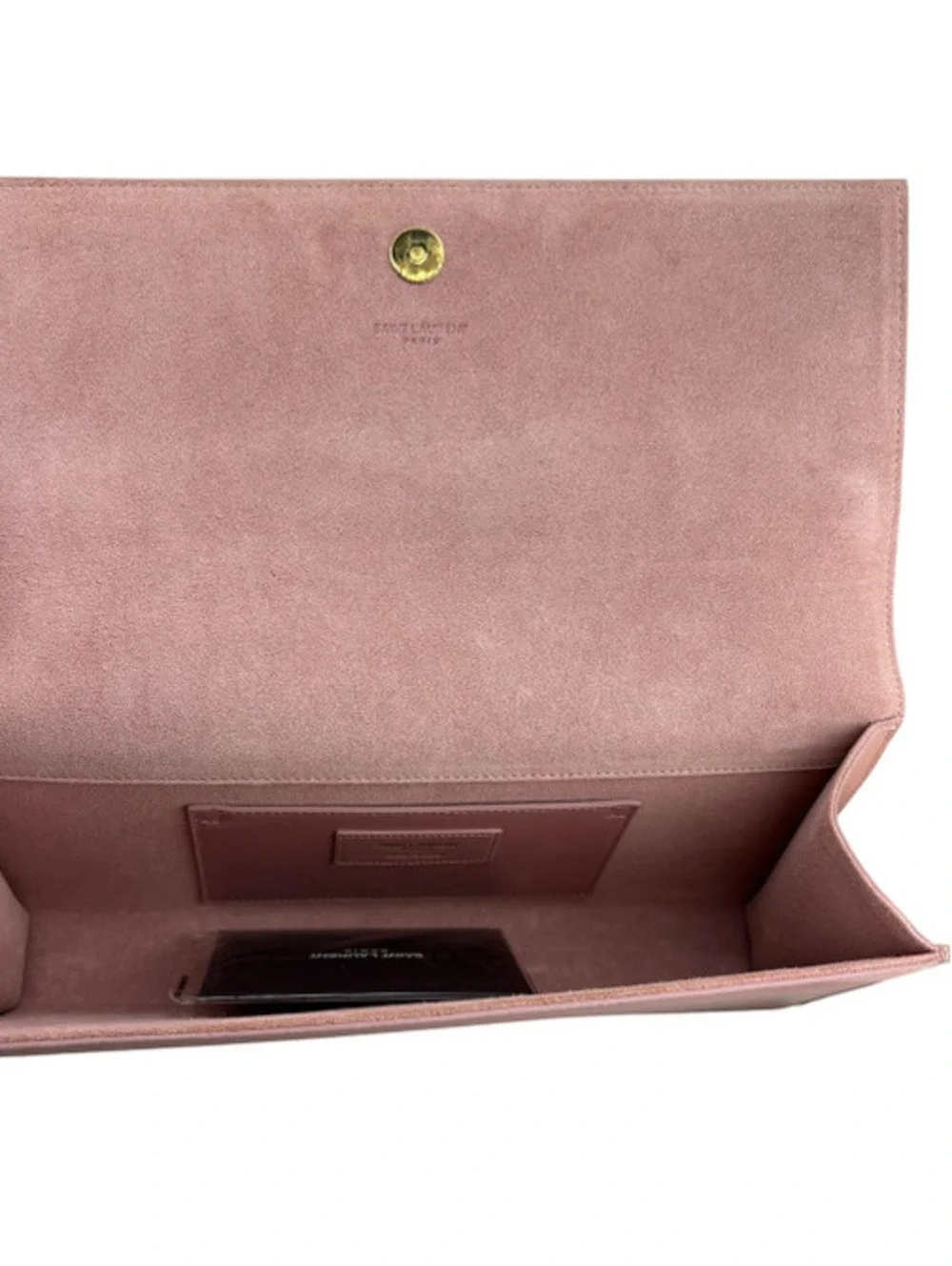Saint Laurent Cassandre Pink Clutch
